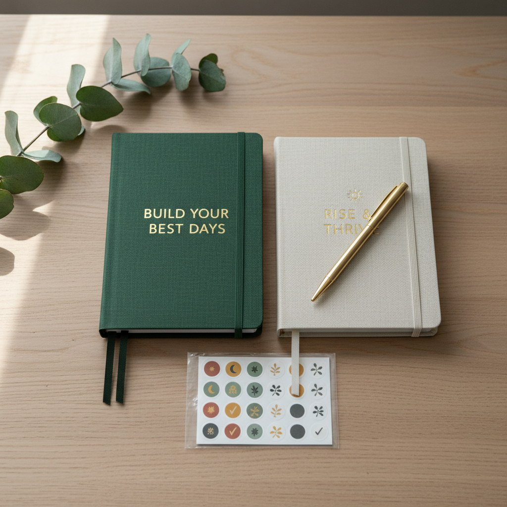 90-Day Habit Tracker Journal