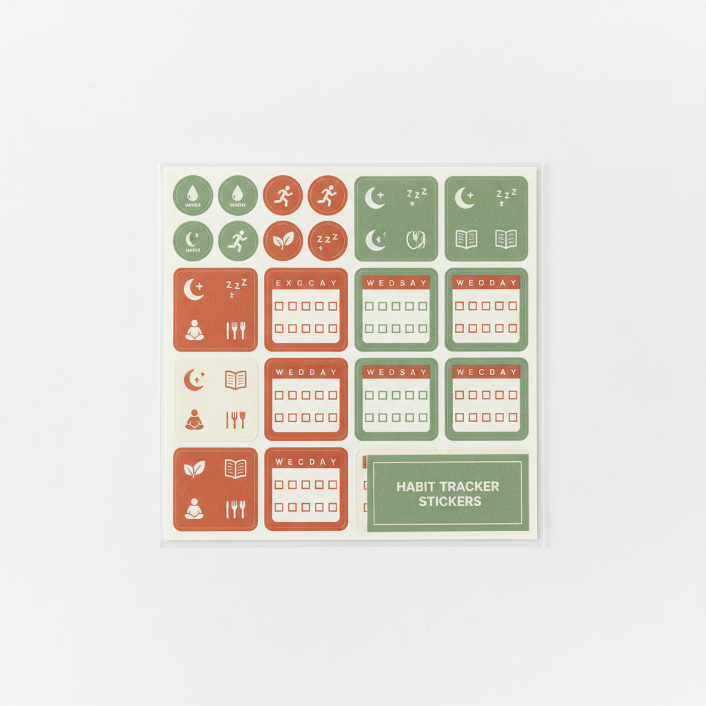 90-Day Habit Tracker Journal